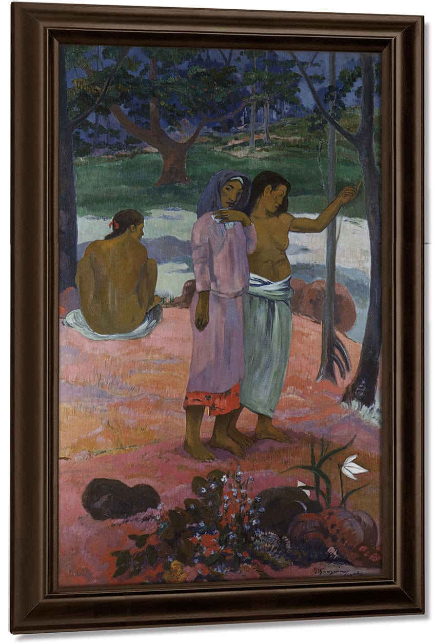 The Call By Eugene Henri Paul Gauguin Fine Art Print