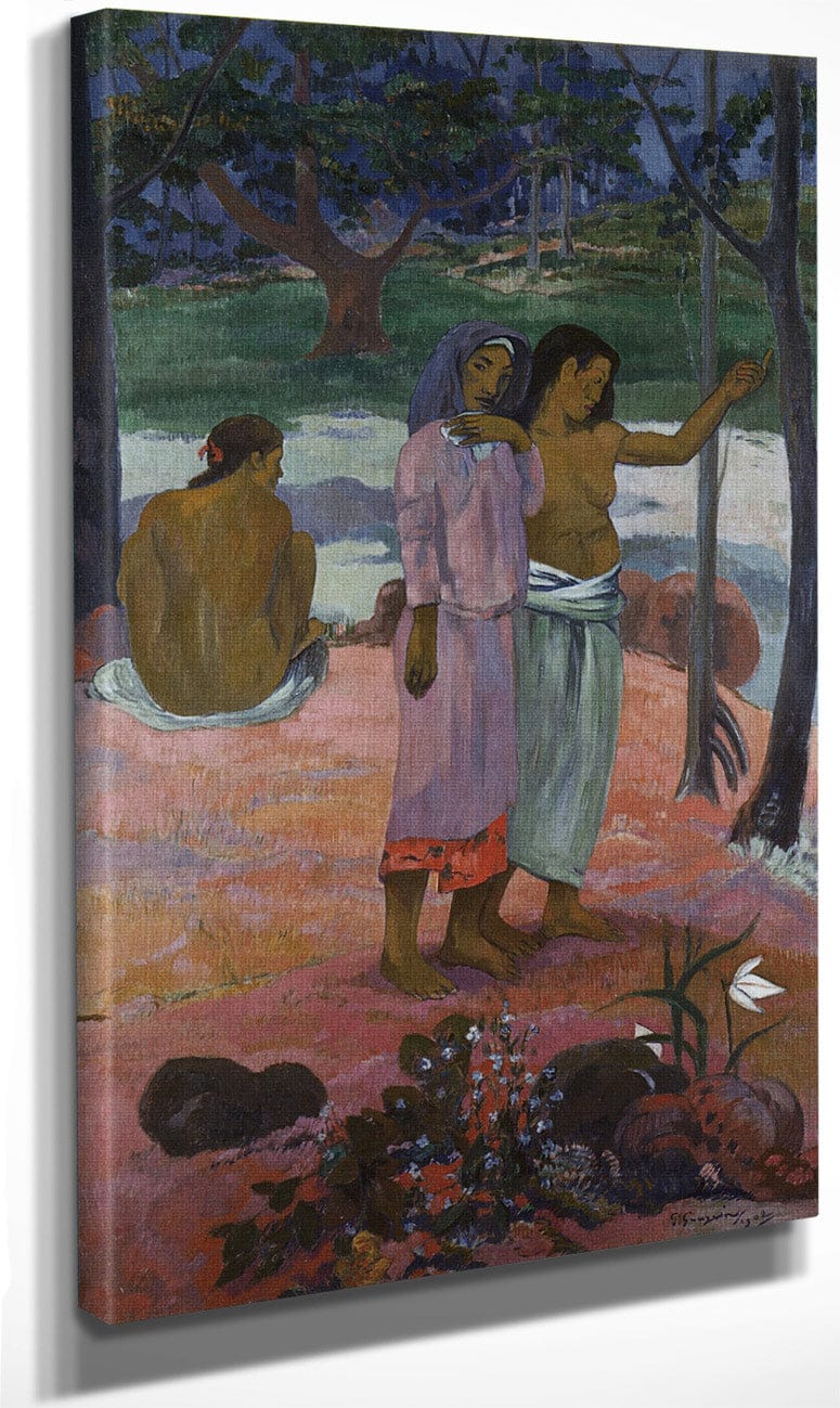 The Call By Eugene Henri Paul Gauguin Fine Art Print
