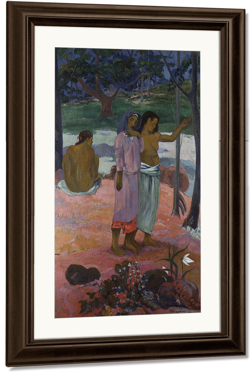 The Call By Eugene Henri Paul Gauguin Fine Art Print