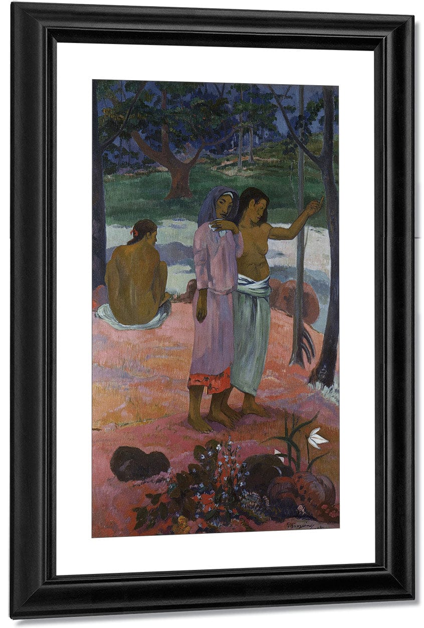 The Call By Eugene Henri Paul Gauguin Fine Art Print