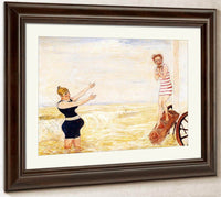 The Call Of The Siren By James Ensor Fine Art Print