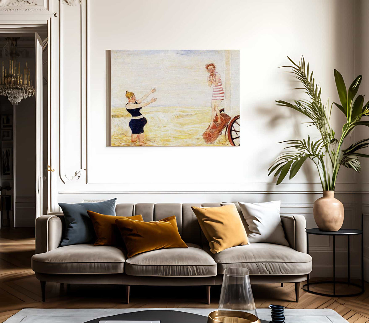 The Call Of The Siren By James Ensor Fine Art Print