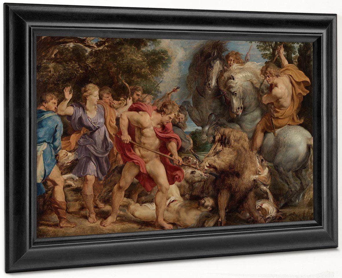 The Calydonian Boar Hunt By Peter Paul Rubens Fine Art Print