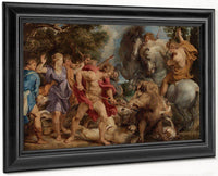 The Calydonian Boar Hunt By Peter Paul Rubens Fine Art Print