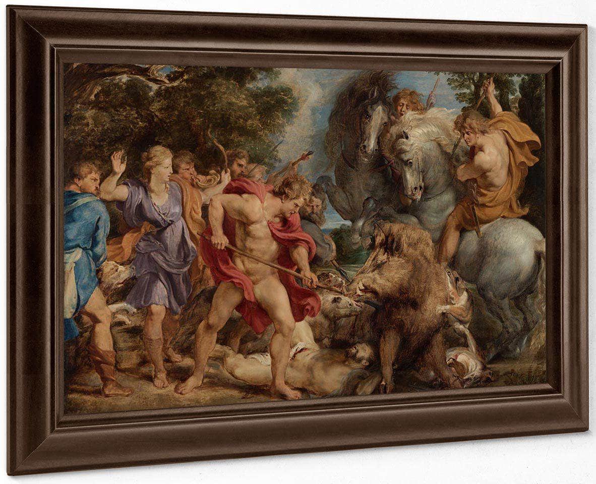The Calydonian Boar Hunt By Peter Paul Rubens Fine Art Print