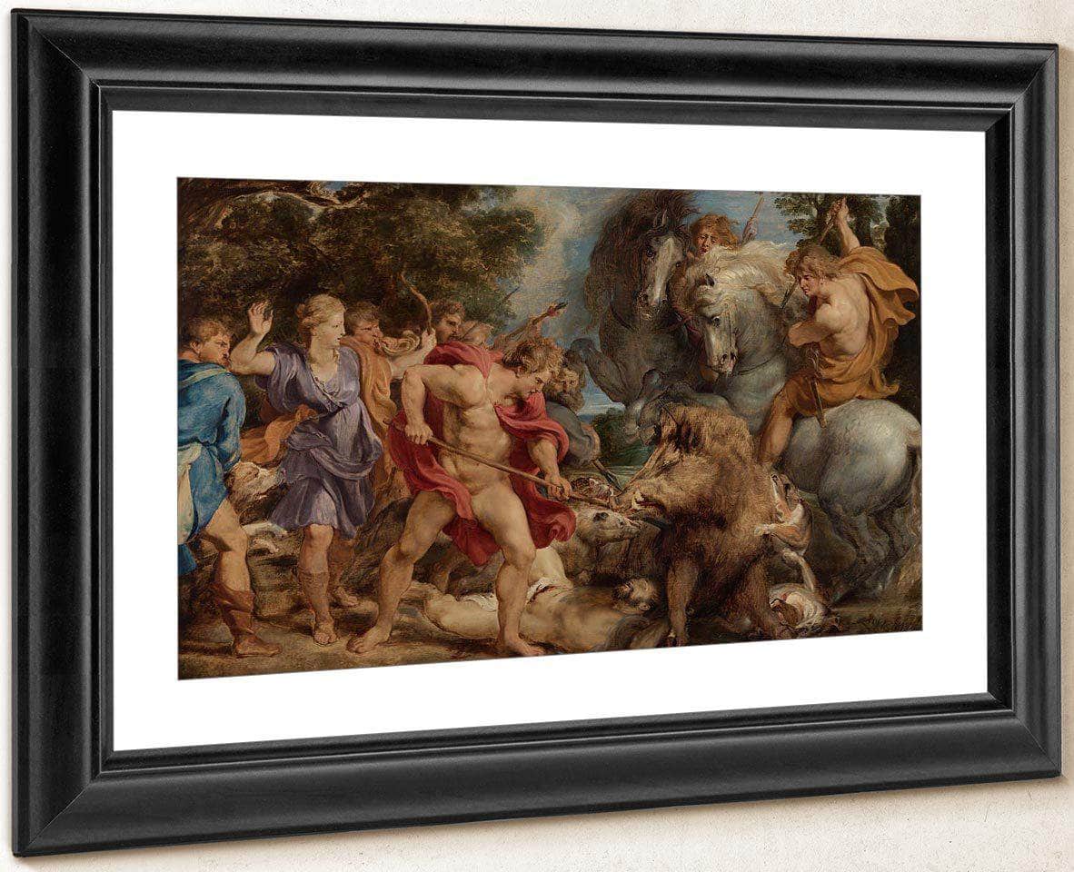 The Calydonian Boar Hunt By Peter Paul Rubens Fine Art Print