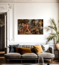 The Calydonian Boar Hunt By Peter Paul Rubens Fine Art Print