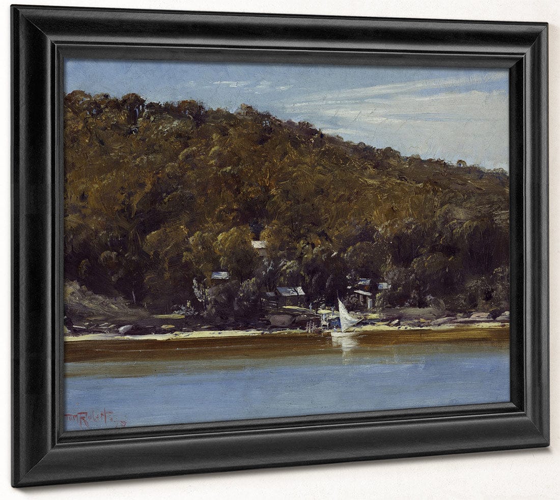 The Camp, Sirius Cove By Tom Roberts Fine Art Print