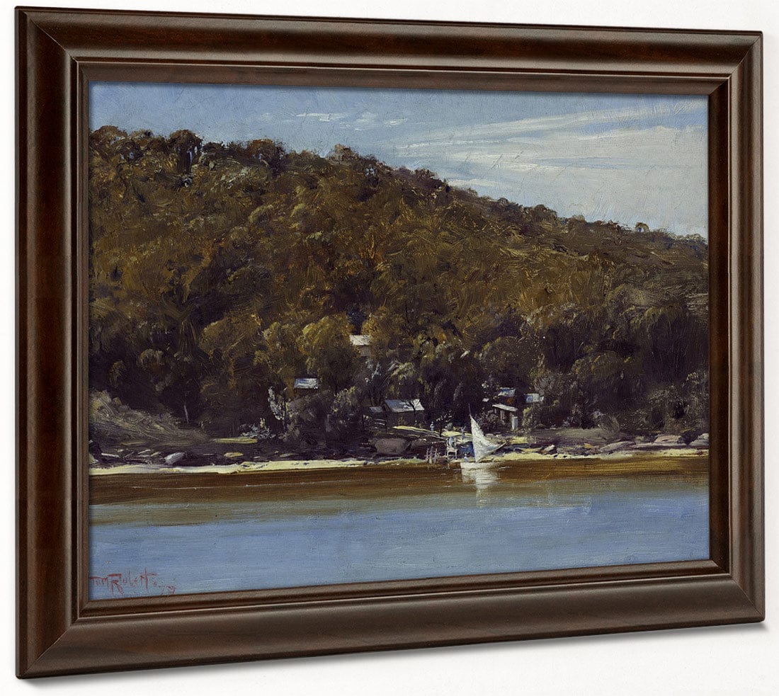 The Camp, Sirius Cove By Tom Roberts Fine Art Print