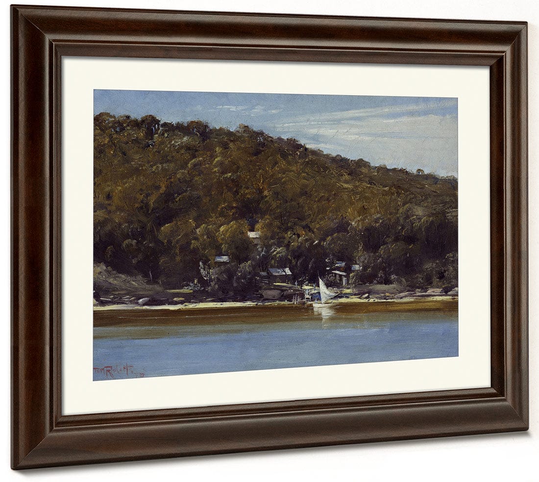 The Camp, Sirius Cove By Tom Roberts Fine Art Print