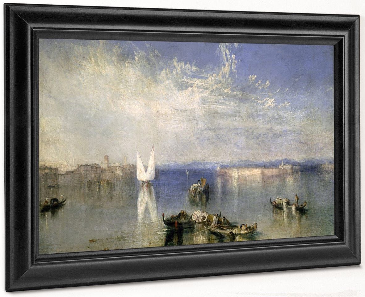 The Campo Santo Venice By Joseph Mallord William Turner Fine Art Print
