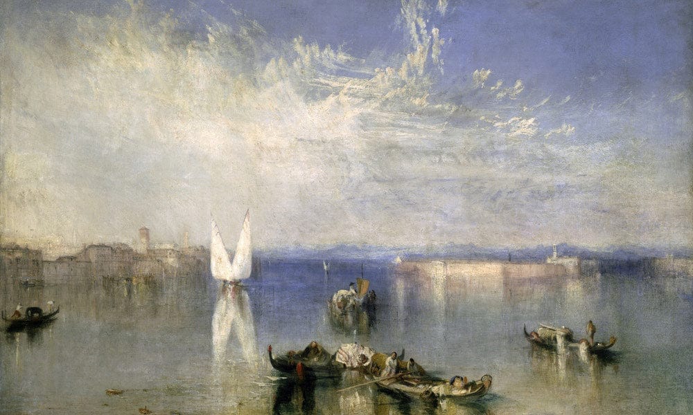 The Campo Santo Venice By Joseph Mallord William Turner Fine Art Print