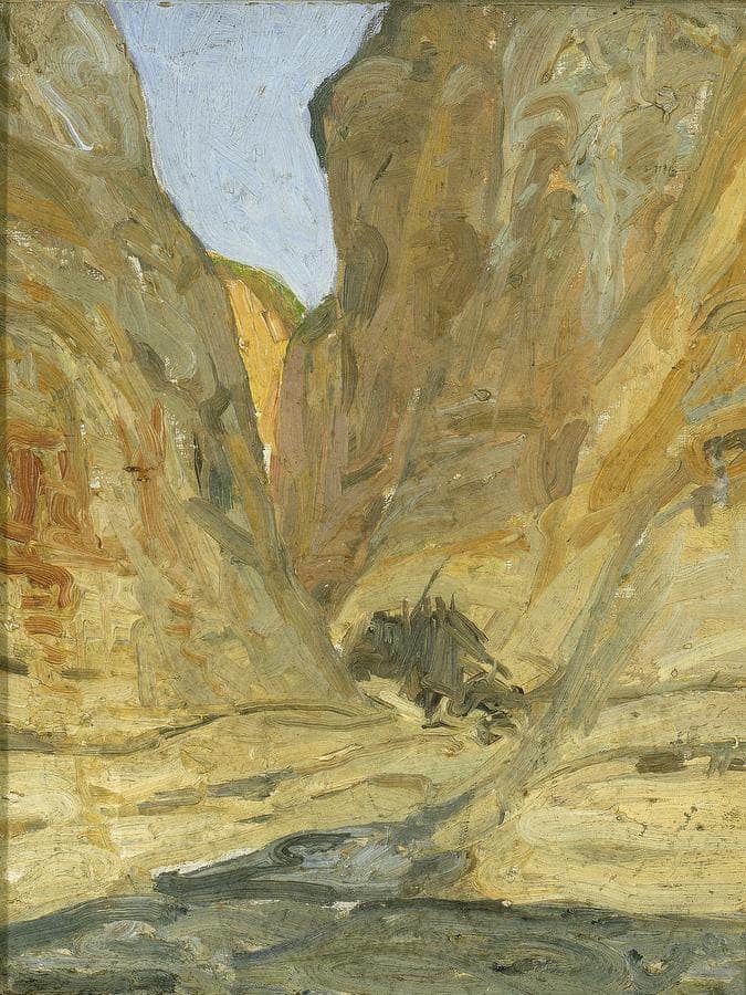The Canyon By Henry Ossawa Tanner Fine Art Print