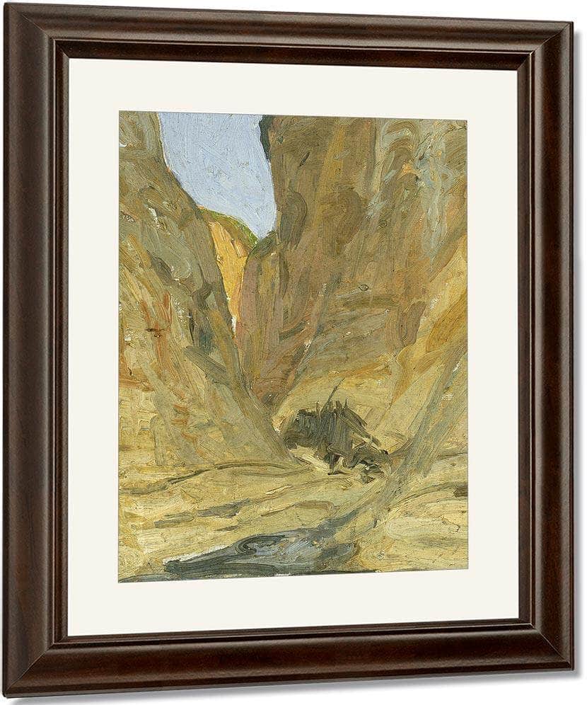 The Canyon By Henry Ossawa Tanner Fine Art Print