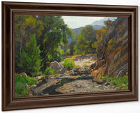 The Canyon Stream By William Wendt Fine Art Print