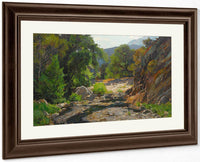 The Canyon Stream By William Wendt Fine Art Print