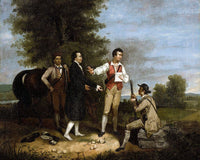 The Capture Of Major Andre By Asher B Durand Fine Art Print