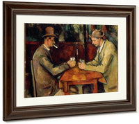 The Card Players 1895 2 By Paul Cezanne Fine Art Print