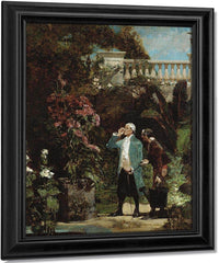 The Cards Players; The Botanist By Walter Gay Fine Art Print