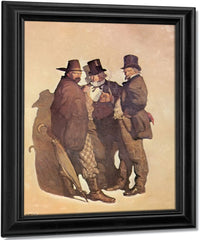 The Carpetbaggers By NC Wyeth Fine Art Print