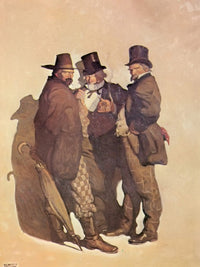The Carpetbaggers By NC Wyeth Fine Art Print