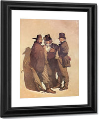 The Carpetbaggers By NC Wyeth Fine Art Print