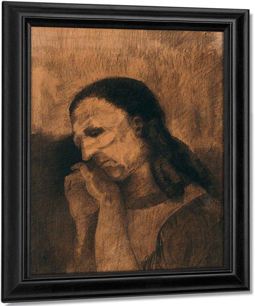 The Celt By  Redon, Odilon Fine Art Print