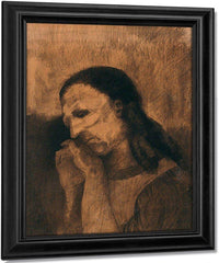 The Celt By  Redon, Odilon Fine Art Print