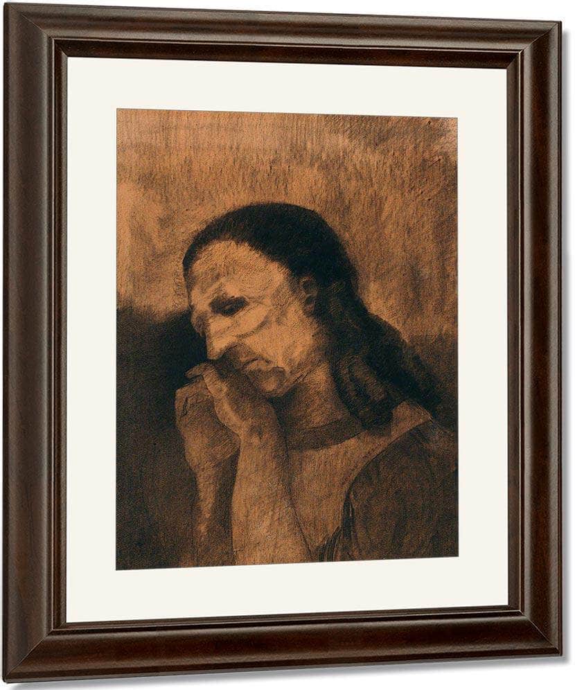 The Celt By  Redon, Odilon Fine Art Print