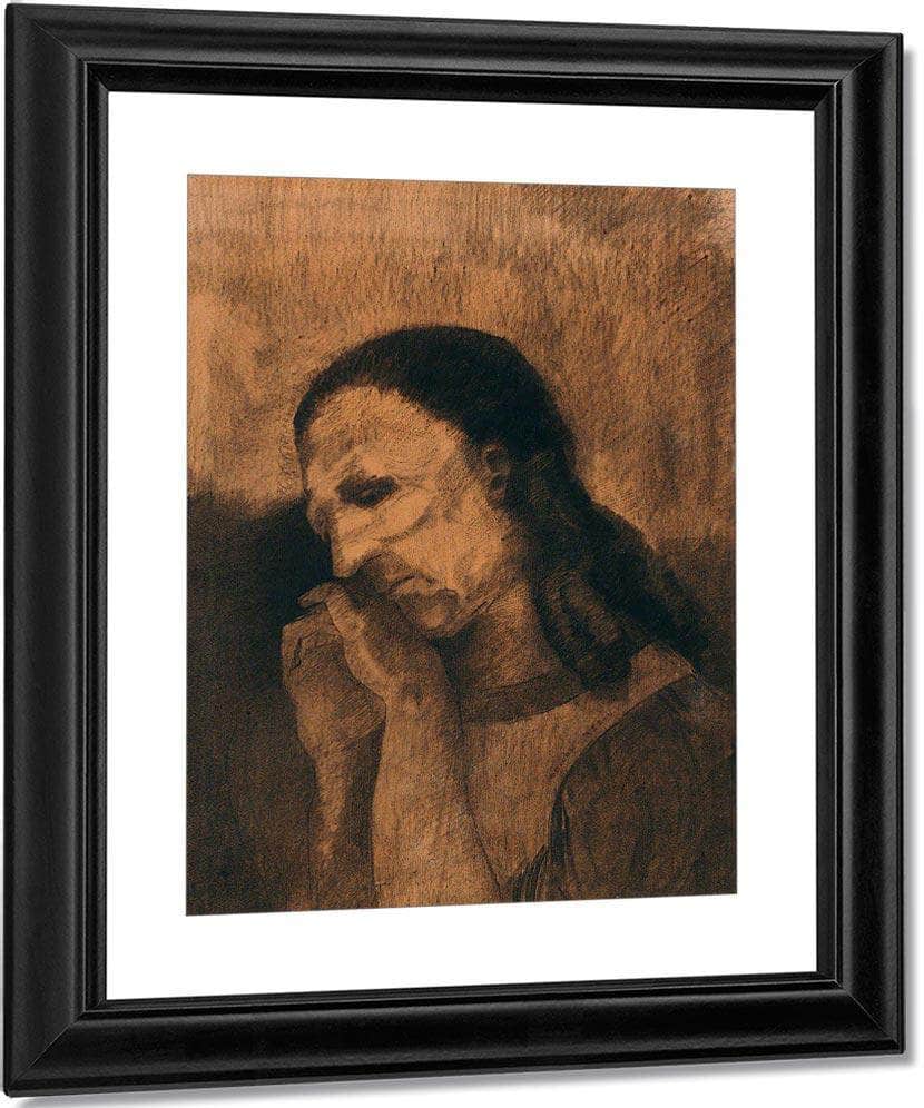 The Celt By  Redon, Odilon Fine Art Print