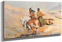 The Ceremony Of The Fastest Horse By Frederic Remington Fine Art Print