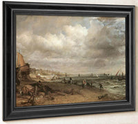 The Chain Pier Brighton By John Constable Fine Art Print