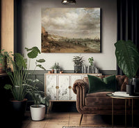 The Chain Pier Brighton By John Constable Fine Art Print