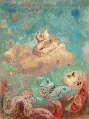 The Chariot Of Apollo By Odilon Redon Fine Art Print