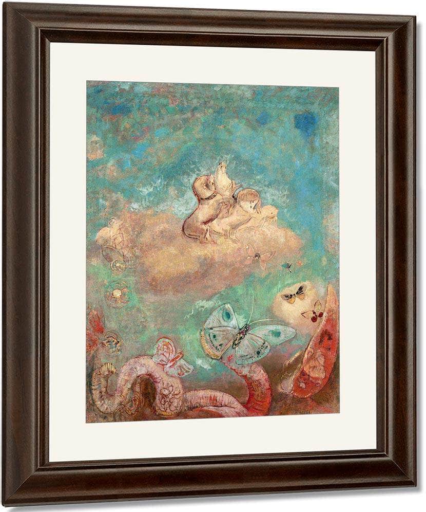 The Chariot Of Apollo By Odilon Redon Fine Art Print