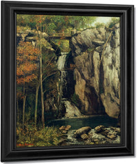 The Chasm At Conches By Jean Desire Gustave Courbet Fine Art Print
