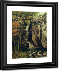 The Chasm At Conches By Jean Desire Gustave Courbet Fine Art Print