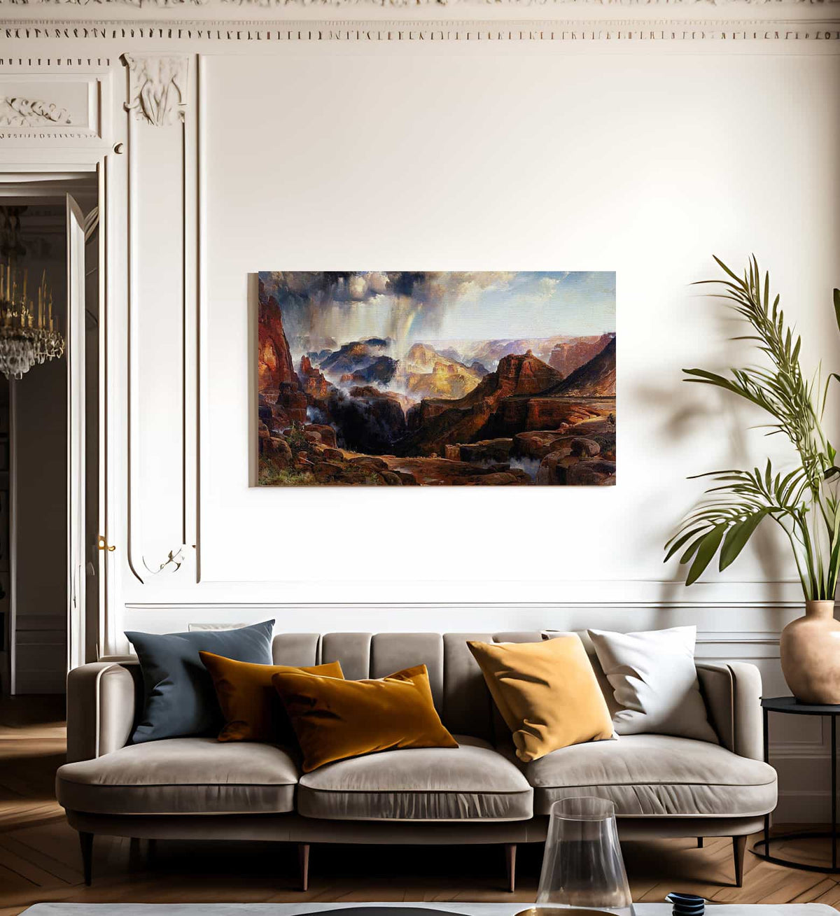 The Chasm Of The Colorado By Thomas Moran Fine Art Print