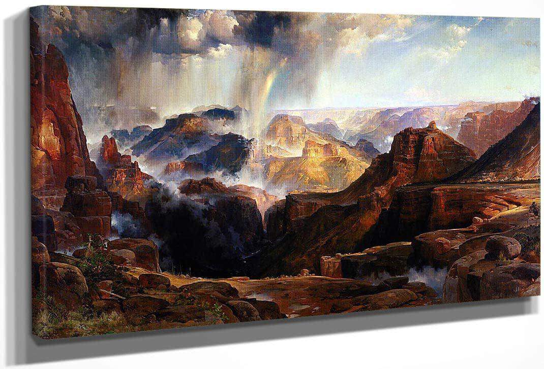 The Chasm Of The Colorado By Thomas Moran Fine Art Print