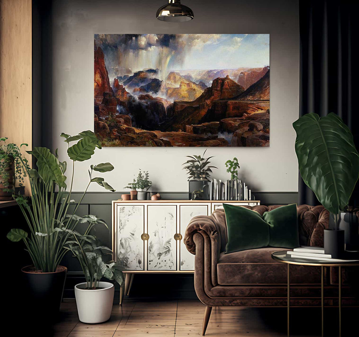 The Chasm Of The Colorado By Thomas Moran Fine Art Print