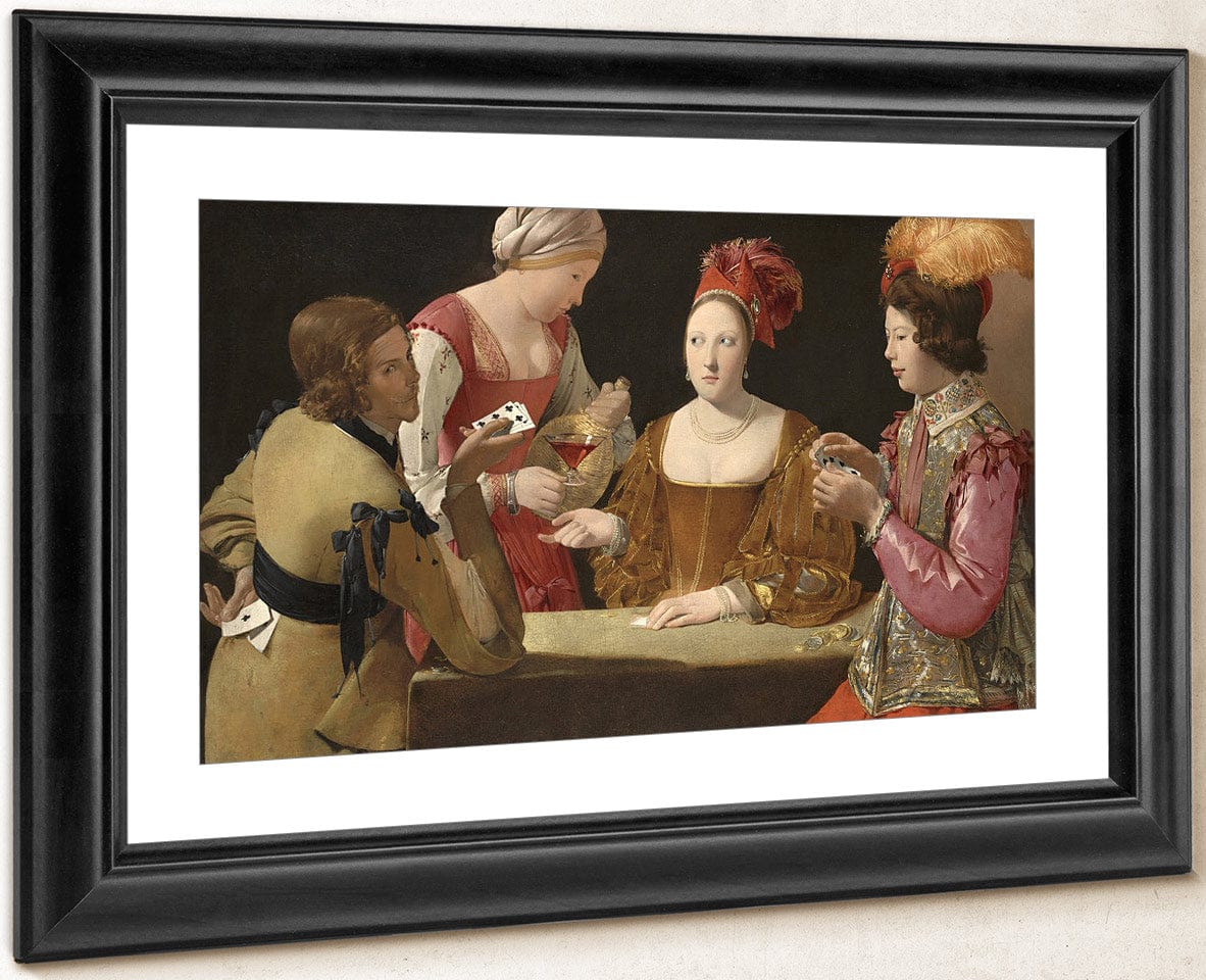 The Cheat With The Ace Of Clubs 1634 By Georges De La Tour Fine Art Print