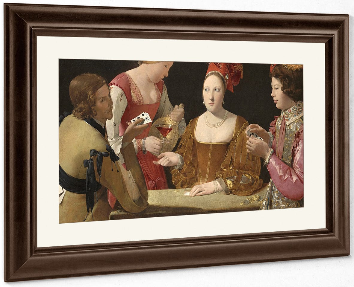 The Cheat With The Ace Of Clubs 1634 By Georges De Latour Fine Art Print