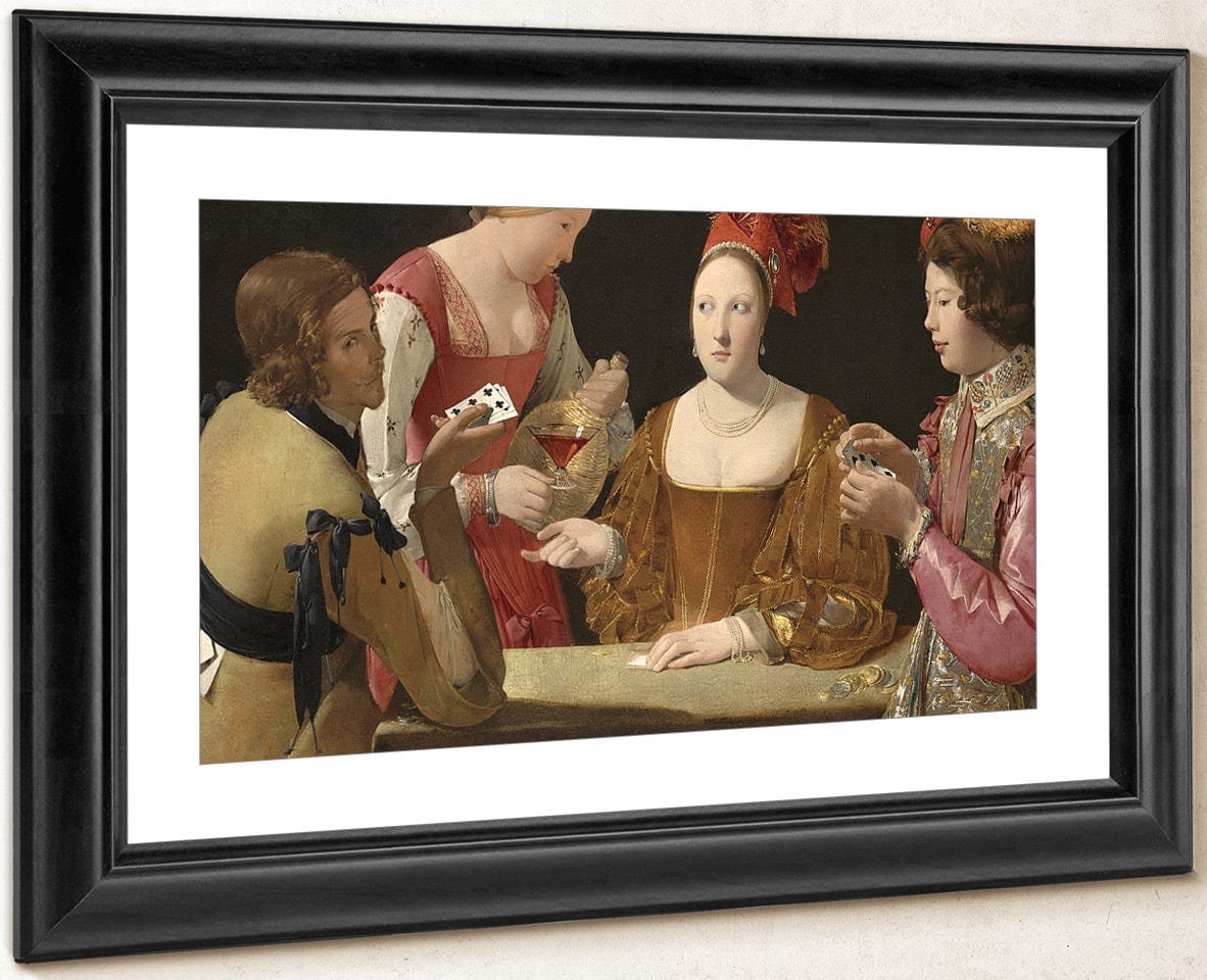 The Cheat With The Ace Of Clubs 1634 By Georges De Latour Fine Art Print