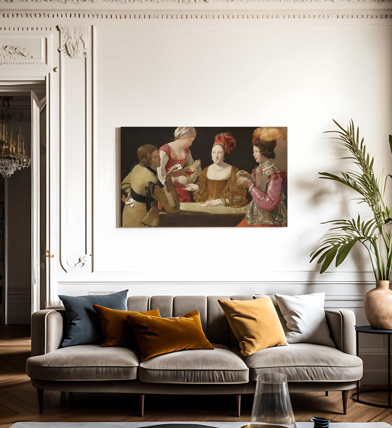 The Cheat With The Ace Of Clubs 1634 By Georges De Latour Fine Art Print