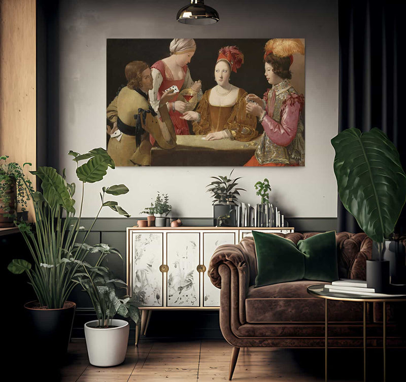 The Cheat With The Ace Of Clubs 1634 By Georges De Latour Fine Art Print