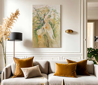 The Cherry Tree Study 1891 44X27Cm Private Collection By Berthe Morisot Fine Art Print