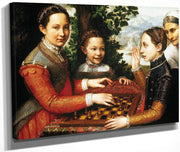 The Chess Game 1555 By Sofonisba Anguissola Fine Art Print