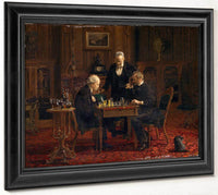 The Chess Players 1876 By Thomas Eakins Fine Art Print