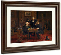 The Chess Players 1876 By Thomas Eakins Fine Art Print
