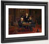 The Chess Players 1876 By Thomas Eakins Fine Art Print